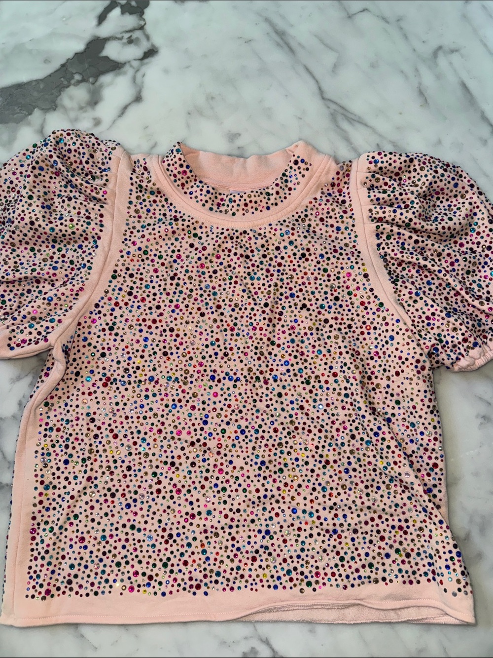 Queen of Sparkles Rhinestone Top